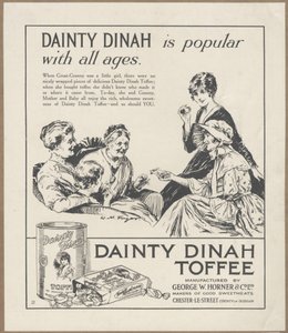 डेंटी दीना टॉफ़ी, c.1920 द्वारा विल्फ्रेड फ्रायर