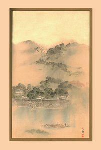 योडो नदी पर एक स्प्रिंग मॉर्निंग, c1870, 1886