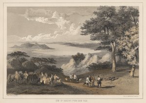 स्नोक पीक, 1855 से हाकोदडी का दृश्य द्वारा विल्हेम जोसेफ हेन