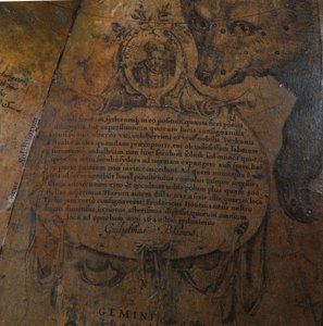 लाइब्रेरी ग्लोब की बड़ी जोड़ी, स्थलीय 1645-48, c.1630 के बाद आकाशीय द्वारा विलेम ब्लाउ