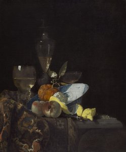 स्टिल लाइफ, c.1660 (कैनवास पर तेल) द्वारा विलेम काल्फ़ी