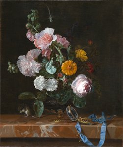 वनितास फ्लावर स्टिल लाइफ, c.1656-1657 (कैनवास पर तेल)