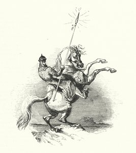 पीतल का घुड़सवार (उत्कीर्णन) द्वारा विलियम (बाद) हार्वे