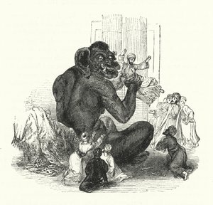 विशालकाय और उसके कैदी (उत्कीर्णन) द्वारा विलियम (बाद) हार्वे