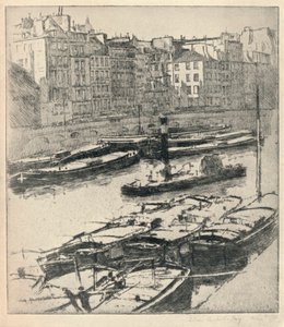 क्वाई डेस ग्रैंड्स ऑगस्टिन्स, 1915 द्वारा विलियम ए लेवी