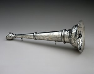फायरमैन की तुरही, सी। 1857 (रजत) द्वारा विलियम एडम्स