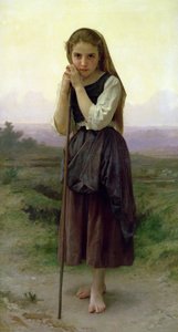 ए लिटिल शेफर्ड, 1891 द्वारा विलियम एडोल्फ ब्यूगेरियो