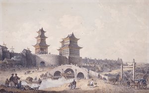 प्रिंग्ज़ मेन, पेकिंग का पश्चिमी द्वार, द्वारा विलियम अलेक्जेंडर