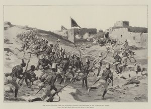 सौदान एडवांस, अबू हमीद की लड़ाई में दरवेशों पर आरोप लगाने वाले 11 वें सौदानी