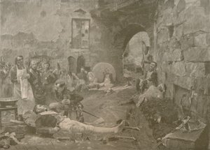 'नेपोलियन एंड मार्शल लैंस एट एसलिंग', 1809, 1896'