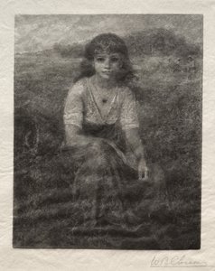 द क्वाड्रन गर्ल, 1887।