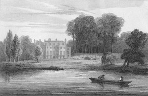 लेडी होवेस विला, 1809 द्वारा विलियम बर्नार्ड कुक