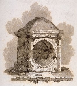 लंदन स्टोन, केनन स्ट्रीट, सिटी ऑफ़ लंदन, 1806