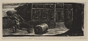 1821 के वर्जिल के थॉर्नटन पास्टलर्स से एक रोलिंग स्टोन इज एवर नॉट ऑफ मॉस। द्वारा विलियम ब्लेक