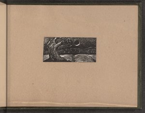 ब्लास्टेड ट्री और चपटी फसलें, 1821। द्वारा विलियम ब्लेक