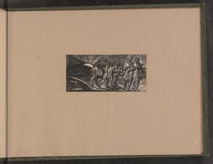 हल और बैलों के साथ खुशी से लौटता लड़का, 1821। द्वारा विलियम ब्लेक