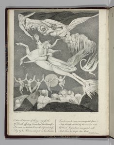 गोटेफ्रीड ऑगस्टस बर्जर द्वारा "लियोनोरा, ए टेल" के लिए चित्रण, 1796 में पेरु द्वारा उत्कीर्ण द्वारा विलियम ब्लेक