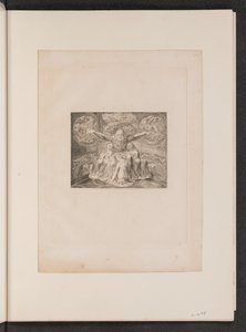 नौकरी और उनकी बेटियां, 1825। द्वारा विलियम ब्लेक