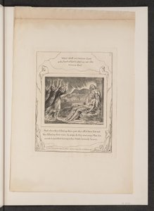 जॉब्स कम्फर्टर्स, 1825। द्वारा विलियम ब्लेक