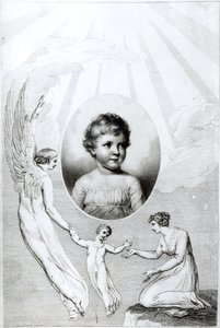 एक बच्चे के रूप में मैरी वोल्स्टनक्राफ्ट शेली (1797-1851), रॉबर्ट हार्टले क्रॉमेक (1770-1812) 1805 द्वारा उत्कीर्ण द्वारा विलियम ब्लेक