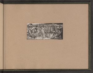 मेनलकास वाचिंग वीमेन डांस, 1821। द्वारा विलियम ब्लेक