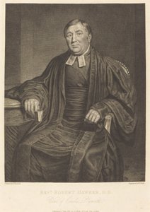 रेवरेंड रॉबर्ट हॉकर, डीडी, 1820। द्वारा विलियम ब्लेक