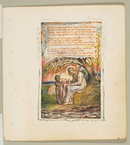 मासूमियत और अनुभव के गीत: लिटिल ब्लैक बॉय सेकेंड प्लेट, सीए। 1825. द्वारा विलियम ब्लेक