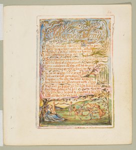 मासूमियत और अनुभव के गीत: नर्स का गीत, सीए। 1825. द्वारा विलियम ब्लेक