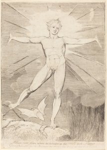 एल्बियन ग्लैड डे का नृत्य, c. 18031810. द्वारा विलियम ब्लेक
