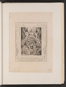 शैतान का पतन, 1825। द्वारा विलियम ब्लेक