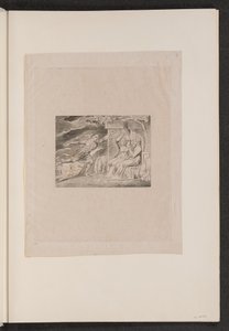 द मेसेंजर्स टेल जॉब ऑफ हिज मिस्टरट्यून्स, 1825। द्वारा विलियम ब्लेक