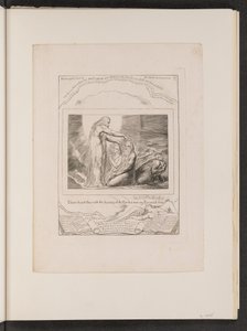 द विजन ऑफ क्राइस्ट, 1825। द्वारा विलियम ब्लेक
