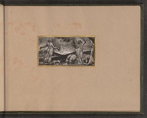 थेनॉट रिमॉन्स्ट्रेट्स विथ कॉलिनेट, 1821। द्वारा विलियम ब्लेक