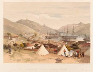  बालाकव सागर की ओर देख रहे हैं , 1855 द्वारा विलियम क्रीमिया सिम्पसन