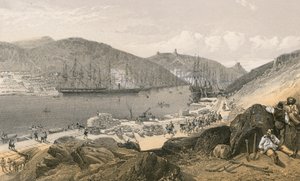 मई 1855 में बालाक्वाव ने रजाई और शिपिंग की स्थिति दिखाई द्वारा विलियम क्रीमिया सिम्पसन