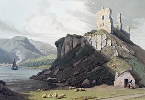 एरोस कैसल, आइल ऑफ मुल, स्कॉटलैंड, 1818 द्वारा विलियम डेनियल
