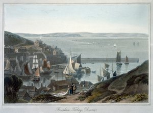 ब्रिक्सहैम, टोरबे, डेवोन, 1825 द्वारा विलियम डेनियल