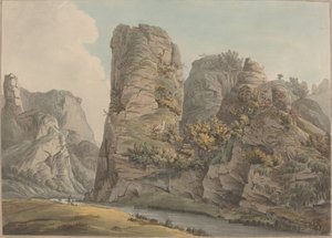 डोव-डेल में एक विलक्षण चट्टान का नाम पिकरेल है