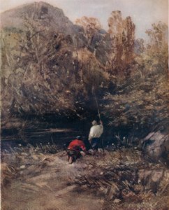 लैंडस्केप, फिशरमेन के साथ, 1843, 1924