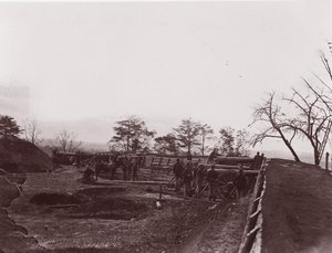 डच गैप, वर्जीनिया के पास। फोर्ट ब्रैडी, सीए। 1865.