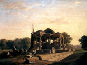 1826 में हुलवुद में प्राचीन मंदिर।