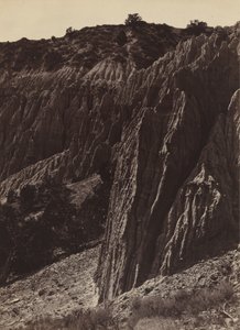 रेन स्कल्पचर, साल्ट क्रीक कैनन, यूटा, 1872।