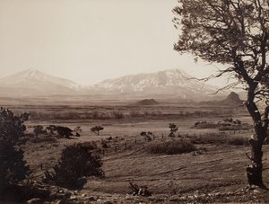 द स्पैनिश पीक्स, सी। 1871.