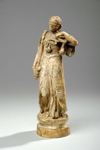 न्याय के एक चित्र के लिए Maquette (प्लास्टर)