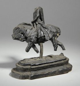 एडवर्ड I, c.1893 (प्लास्टिसिन) की एक समान प्रतिमा के लिए Maquette द्वारा विलियम हैमो थॉर्नक्रॉफ्ट