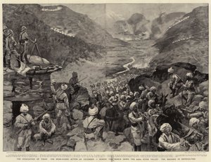 तिराहे की निकासी, रियर-गार्ड एक्शन 13 दिसंबर को बारा रिवर वैली के नीचे, कठिनाइयों में सामान
