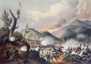 बुसाको की लड़ाई, 27 सितंबर, 1810, थॉमस सदरलैंड (ई.पू. 1785) द्वारा उत्कीर्ण