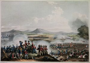 तलावेर की लड़ाई, 28 जुलाई, 1809, थॉमस सदरलैंड द्वारा उत्कीर्ण द्वारा विलियम हीथ