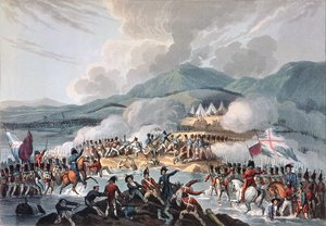 बिदेसोआ की लड़ाई, 9 अक्टूबर, 1813: डैनियल हैवेल द्वारा उत्कीर्ण