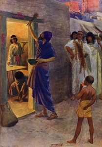 फसह की स्थापना (कलर लिथो)